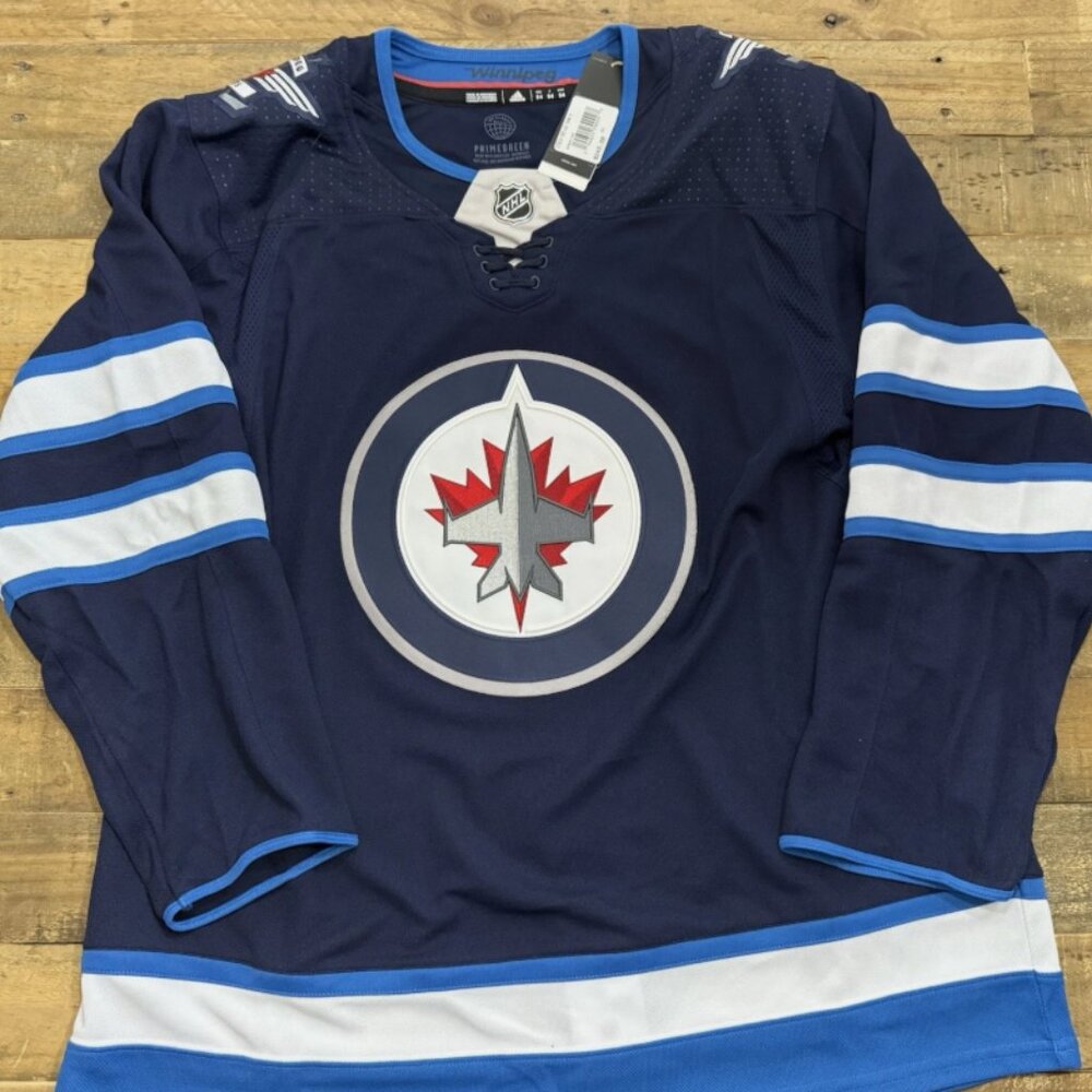 NWT Adidas Primegreen Winnipeg Jets Authentic Jersey Men's Size 54/XL